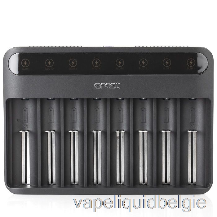 Vape Liquid Efest Lush Q8 8-bay Intelligente Batterijlader