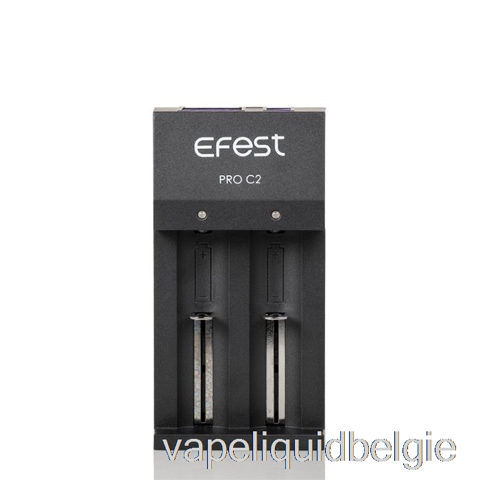 Vape België Efest Pro C2 2-bay Slimme Batterijlader