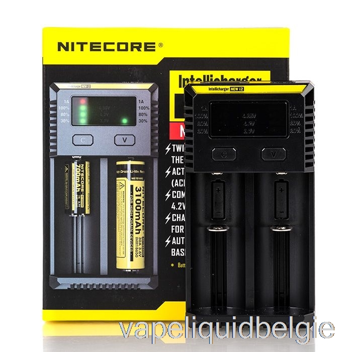 Vape Smaken Nitecore I2 Batterijlader (2-bay)