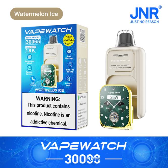 Vape Smaken watermeloen ijs - JNR damp horloge D26V9