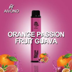 Aivono AIM BINGO 4000 sinaasappel-passievrucht-guave - H8VF132 E-Liquid Kopen België