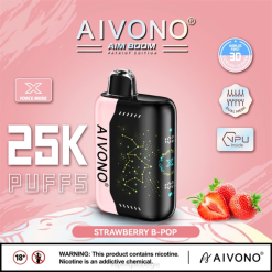 Aivono AIM BOOM 25000 aardbei b-pop - H8VF352 Vape België