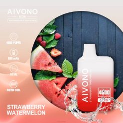 Aivono AIM BOXX 4000 aardbei watermeloen - H8VF214 Vape België