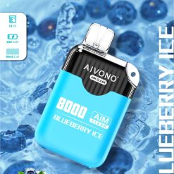Aivono AIM CLEAR 8000 bosbessen ijs - H8VF206 Vape Liquid