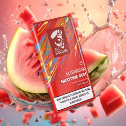 Alibarbar nicotine kauwgom watermeloen DZ240103 Vape Smaken