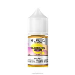 ELFBAR ELFLIQ Nic zout 30 ml Blackberry -citroen D4208