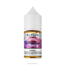 ELFBAR ELFLIQ Nic zout 30 ml Blueberry zure framboos D42012