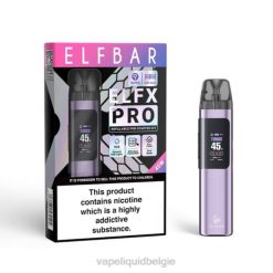 ELFBAR ELFX Pro Open het podapparaat paars D4202
