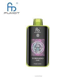 Fumot Tornado 25000 wegwerpdamp druif citroen | 4B2XD6 Vape Liquid