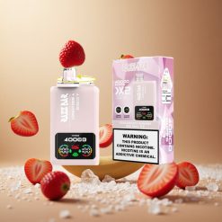 Razz Bar 40000 Puffs Aardbei Banaan_Red Bull Ice Wegwerp Vape met Power Screen Display en 650 Mah Battery Type-C Port vape wholesale Belgium