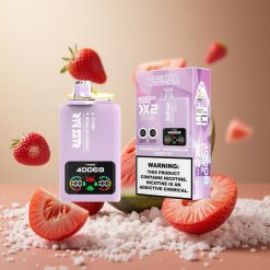 Razz Bar 40000 Puffs Aardbei Watermeloen_Druif IJs Wegwerp Vape vape wholesale Belgium 650 Mah Battery Type-C Port