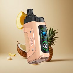 Razz Bar 45000 Puffs Wegwerp Vape Ananas Kokos vape wholesale Belgium Type-C Oplaadbaar 20 mg/ml Nicotine Sterkte