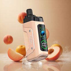 Razz Bar 45000 Puffs Wegwerp Vape Sappige Perzik IJs vape wholesale Belgium Type-C Oplaadbaar 20 mg/ml Nicotine Sterkte