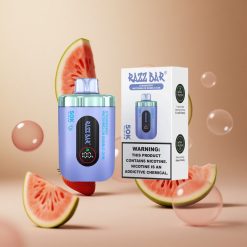 Razz Bar 50K Puffs Aardbei Watermelon Bubble Gum Wegwerp Vape met 50000 Puffjes en 650 Mah Batterij vape wholesale Belgium