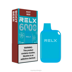 RELX Crush Pocket 6000 ijskoud | 488L20 Vape Liquid wortelbier