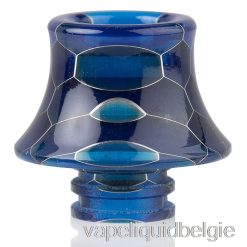 Vape België 510 Cone Snake Skin Hars Druppeltip Donkerblauw