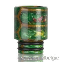 Vape België 510 Hoge Druppeltip Van Slangenleerhars Groen