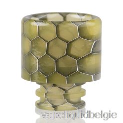 Vape België 510 Snakeskin Harsdruppeltip Geel