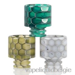 Vape België 510 Snakeskin Harsdruppeltip Zwart