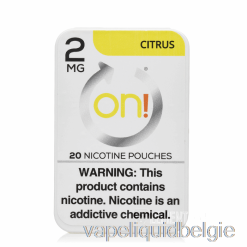 Vape Belgie Aan! Nicotinezakjes - Citrus 2 Mg