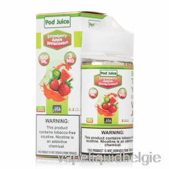 Vape België Aardbei Appel Watermeloen - Peulensap - 100ml 0mg