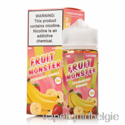 Vape België Aardbei Banaan - Fruitmonster - 100ml 0mg