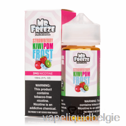 Vape België Aardbei Kiwi Pom Frost - Mr Freeze - 100ml 6mg
