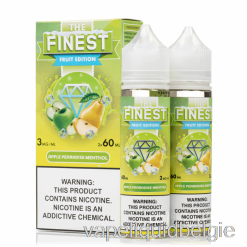 Vape België Appel Peeradise Menthol - De Fijnste Fruiteditie - 120ml 3mg