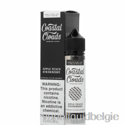 Vape België Appel Perzik Aardbei - Kustwolken Co. - 60 Ml 0 Mg