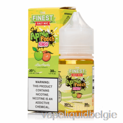 Vape België Appel Perzik Zure Ringen - De Fijnste Snoepeditie Zout Nic - 30ml 50mg