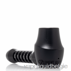 Vape België Cheech Glas Metalen Lepel Handpijp Zwart