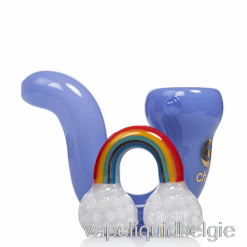 Vape België Cheech Glass Rain 'n' Rainbows Handpijp Paars