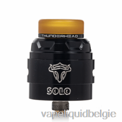 Vape België Donderhead Creaties Tauren Solo V1.5 24mm Rda Zilver Zwart