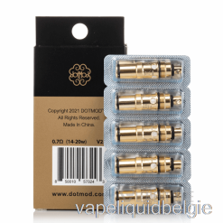 Vape België Dotmod Dotaio Vervangende Spoelen 0.7ohm Single Mesh Spoelen