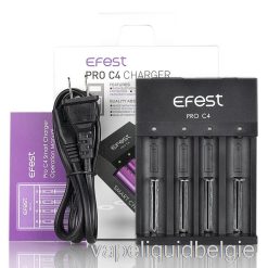 Vape België Efest Pro C4 4-bay Slimme Batterijlader