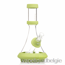 Vape België Grav Deco Beker In Siliconen Helder + Avocado Groen