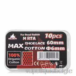 Vape België Hellvape Max Schoenveter Katoen 6mm Id