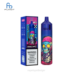 Vape België TH4T11 dubbele appel Fumot Tornado 30k muziek