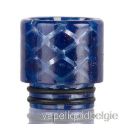 Vape Smaken 810 Heldere Slangenhuidhars Druppeltip Donkerblauw