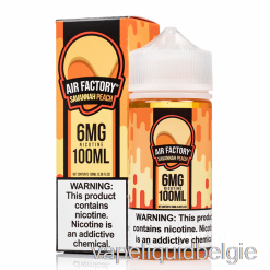 Vape Vloeistof Savannah Perzik - Luchtfabriek Synthetisch - 100ml 6mg
